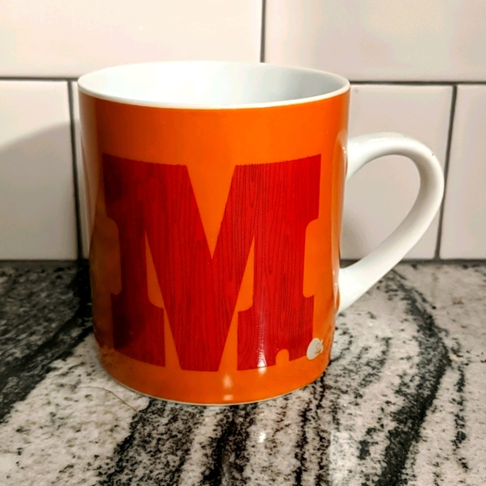 M Monogram Mouse Mug